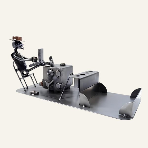 Figurine comptable homme - Cadeau original pour comptable