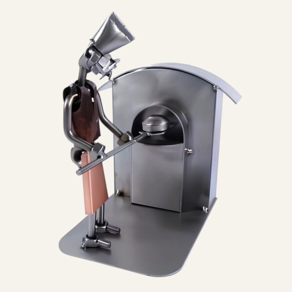 Cadeau pour un boulanger - Figurine boulanger en métal
