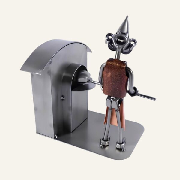 Cadeau pour un boulanger - Figurine boulanger en métal