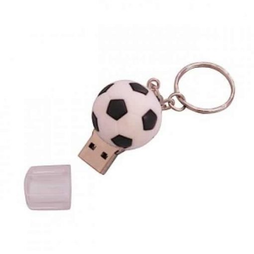 Porte-clés Football 3D En Métal - Design Ballon De Foot - Accessoire Original Pour Sac, Voiture, Clés - Cadeau Homme Garçon