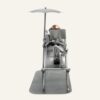 Déco retraite homme - Figurine en métal touriste