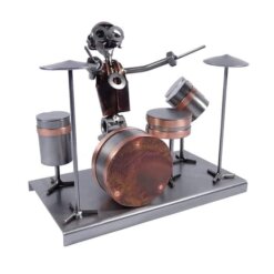 Support De Baguettes De Batterie En Forme De Main Rocheuse - Résine Noire, Déco Créative
