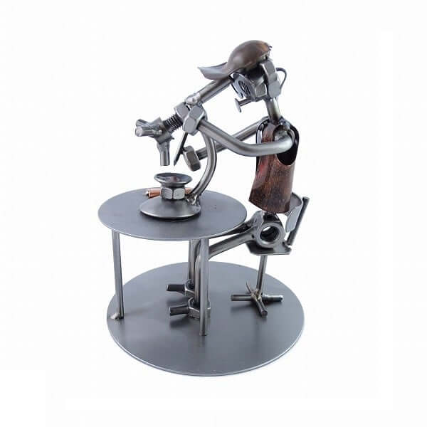 Cadeau biologiste - Figurine Biologiste Homme
