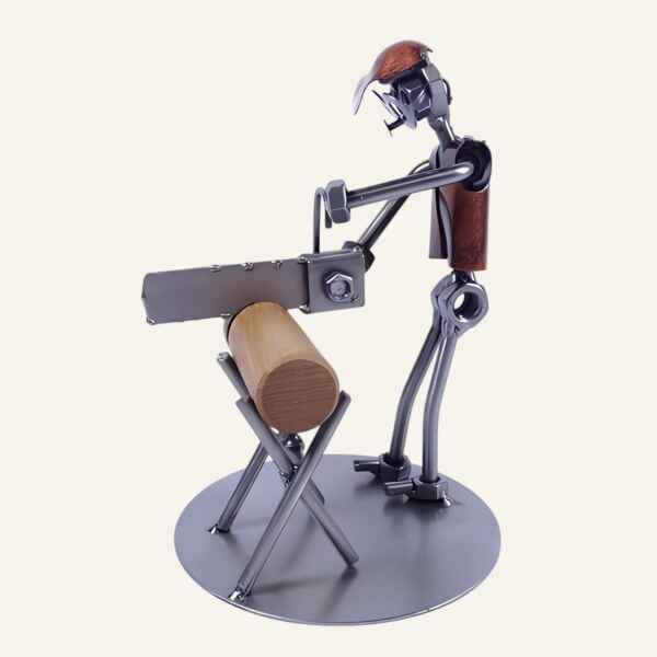 Figurine bûcheron - Cadeau pour bûcheron
