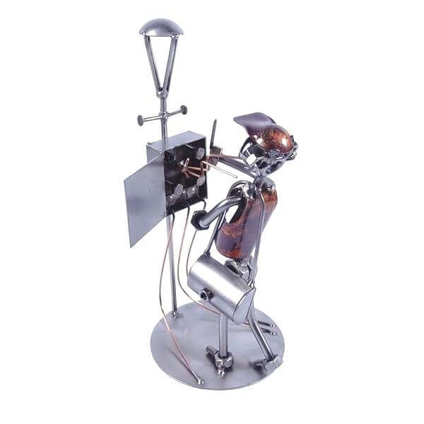Cadeau pour électricien - Figurine électricien