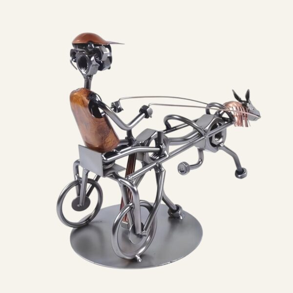 Figurine trot attelé - Cadeau turfiste