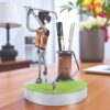 Figurine golfeur au swing