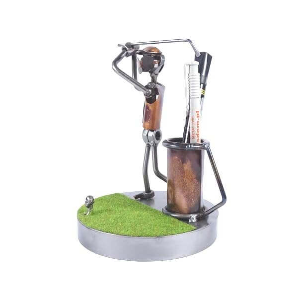 Figurine golfeur au swing