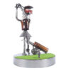 Figurine golfeuse au swing