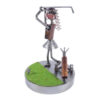 Figurine golfeuse au swing