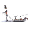 Cadeau humoristique ski - Figurine skieur blessé