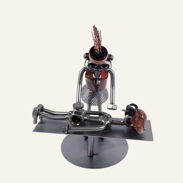 Figurine kiné Femme - Cadeau kiné femme