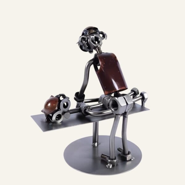 Figurine kiné homme - Cadeau pour kiné