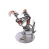 Figurine métal couple sur une chaise - Cadeau sexy