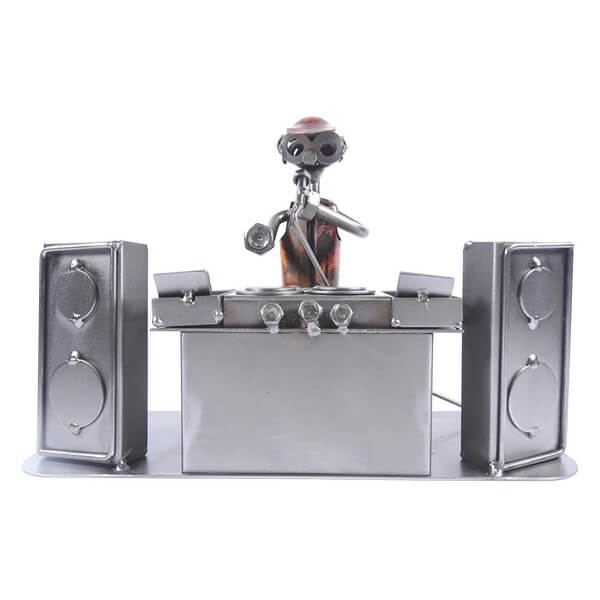 Idée cadeau dj - Figurine disc jockey