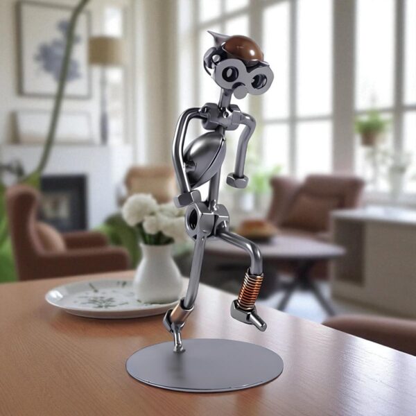 Figurine Rugby en métal - Cadeau pour rugbyman