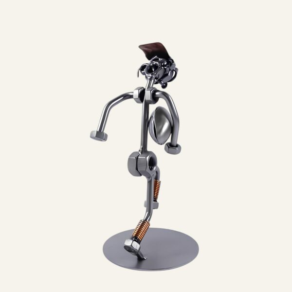Figurine Rugby en métal - Cadeau pour rugbyman