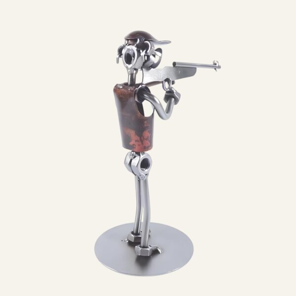 Cadeau pour passionné de tir – Figurine tir à la carabine