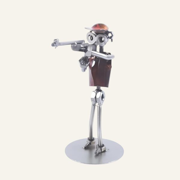Cadeau pour passionné de tir – Figurine tir à la carabine