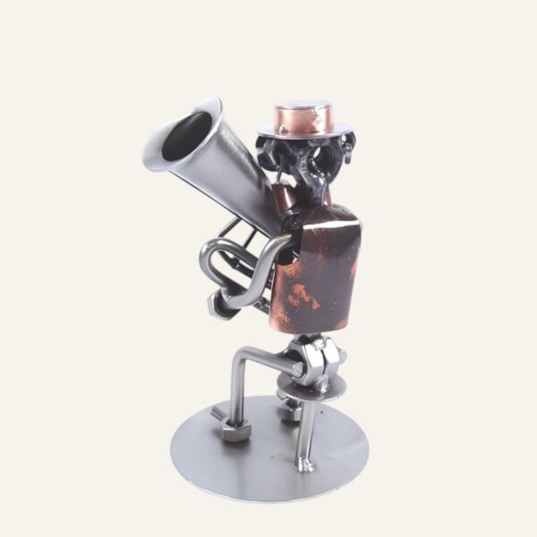 Figurine trompettiste assis