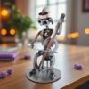 Cadeau violoncelle - Figurine violoncelliste femme