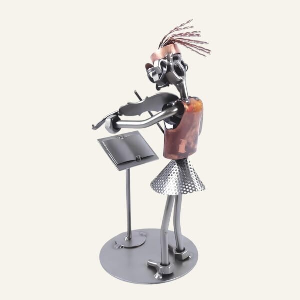 Cadeau pour violoniste - Figurine violoniste femme