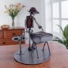 Idée cadeau barbecue - Figurine Barbecue en métal 2