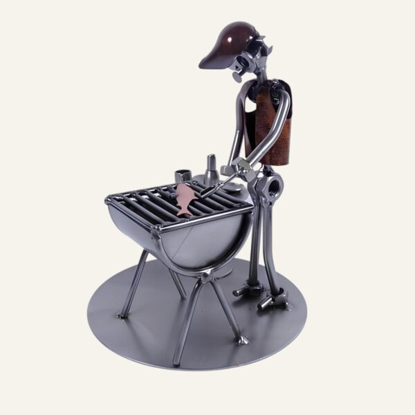 Idée cadeau barbecue - Figurine Barbecue en métal – Image 3
