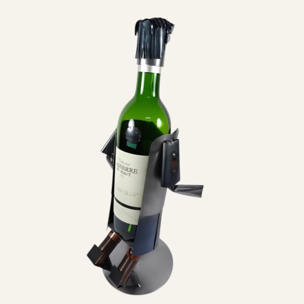 Porte-bouteille vin Football - Idée cadeau homme footballeur