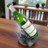 Porte-bouteille vin Cancer - Cadeau signe astrologique Cancer