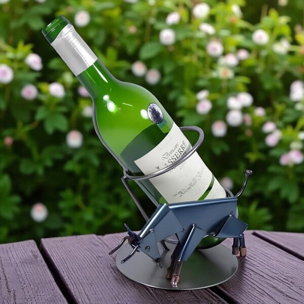 Porte bouteille vin Taureau – Cadeau signe du Taureau