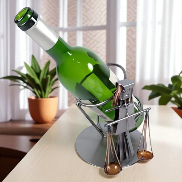 Porte-bouteille vin Balance - Cadeau signe Balance