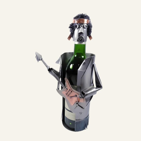Porte-bouteille Vin Jimi Hendrix en métal