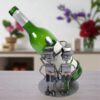 Porte-bouteille vin Gémeaux - Cadeau signe du Gémeaux