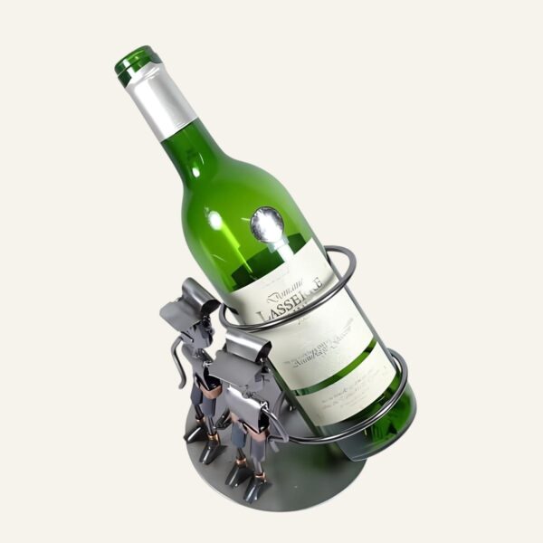 Porte-bouteille vin Gémeaux - Cadeau signe du Gémeaux