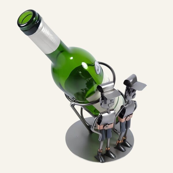 Porte-bouteille vin Gémeaux - Cadeau signe du Gémeaux