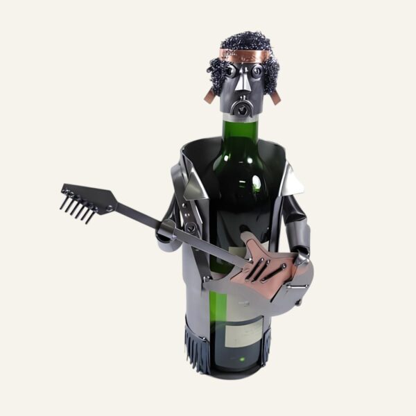 Porte-bouteille Vin Jimi Hendrix en métal