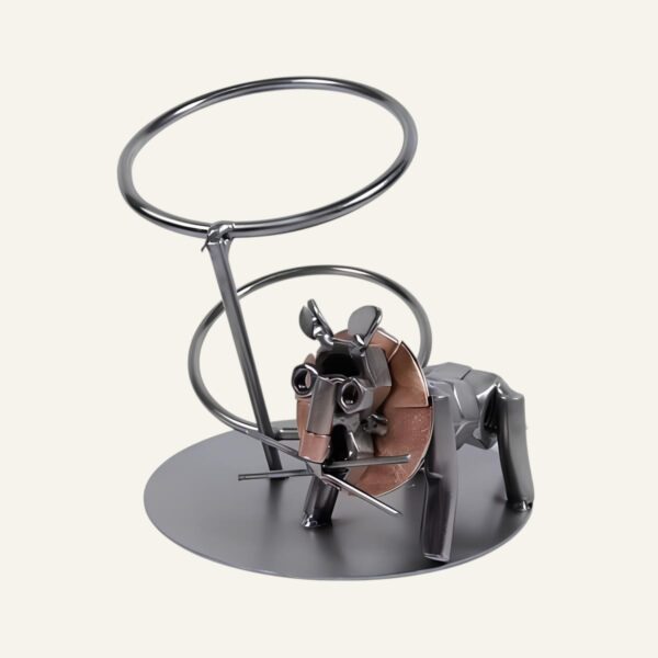 Porte-bouteille vin Lion - Cadeau signe astrologique Lion