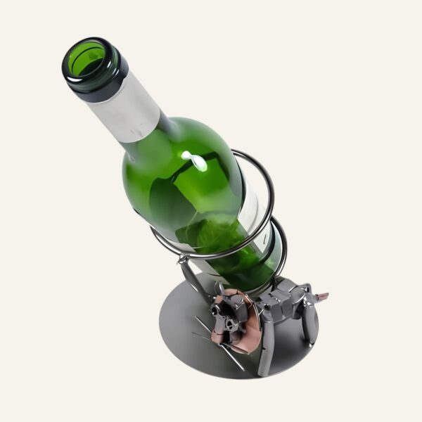 Porte-bouteille vin Lion - Cadeau signe astrologique Lion