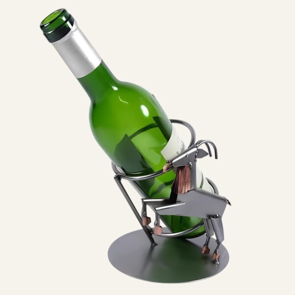 Porte-bouteille vin Capricorne - Cadeau homme capricorne