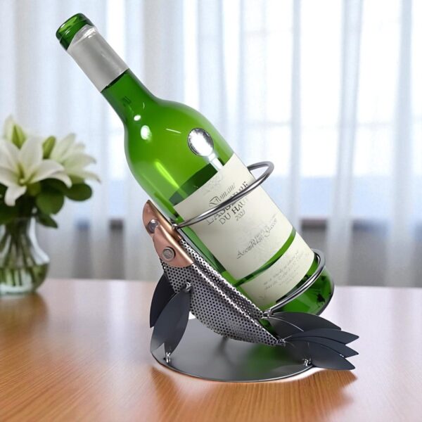 Porte-bouteille vin Poisson - Cadeau signe du poisson