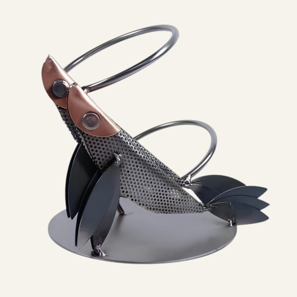 Porte-bouteille vin Poisson - Cadeau signe du poisson