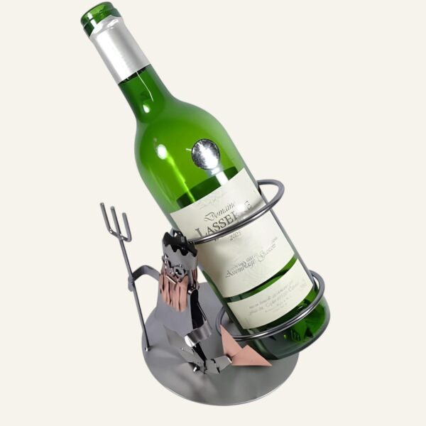Porte-bouteille vin Verseau - Cadeau homme Verseau