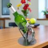 Porte-bouteille vin Verseau - Cadeau homme Verseau