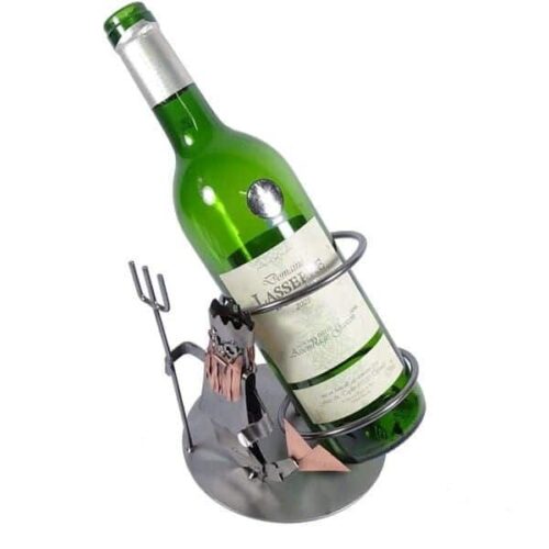 Porte bouteille métal vin Verseau