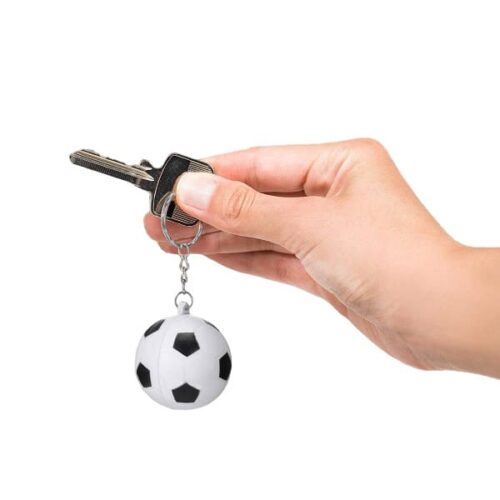 Porte-clés ballon de foot gravé