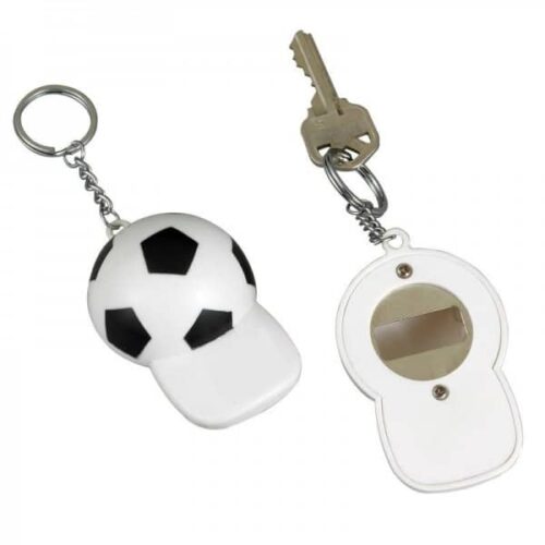 Porte-clés décapsuleur football