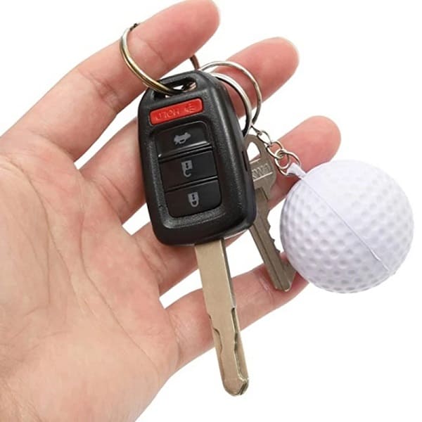 Porte clé clés golf golfer club de golf balle de golf Sport
