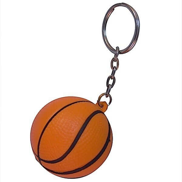 Porte-clés Basketball Orange - Passions Cadeaux