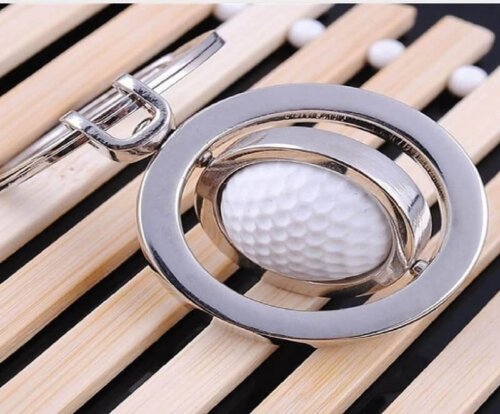 Porte-clés Basket Rotatif – Pendentif Ballon Avec Logo, Métal Durable, Design Créatif, Cadeau Idéal